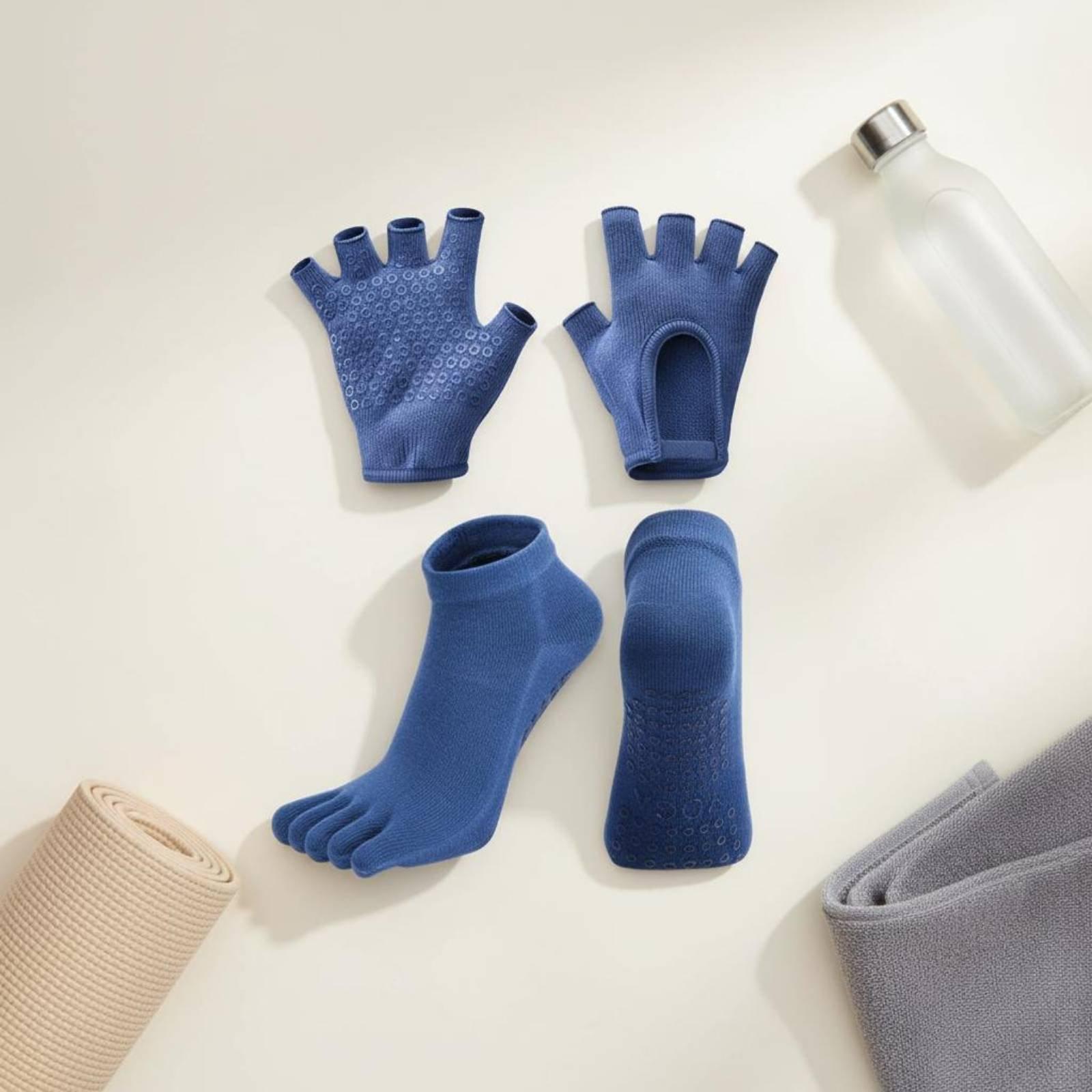 Pilates Socks Woman Anti-slip  - огляд і ціна Yoga Fitness Training