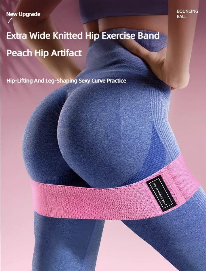 3Pcs Fabric Resistance Hip Boo - огляд і ціна Yoga Fitness Resistance Band