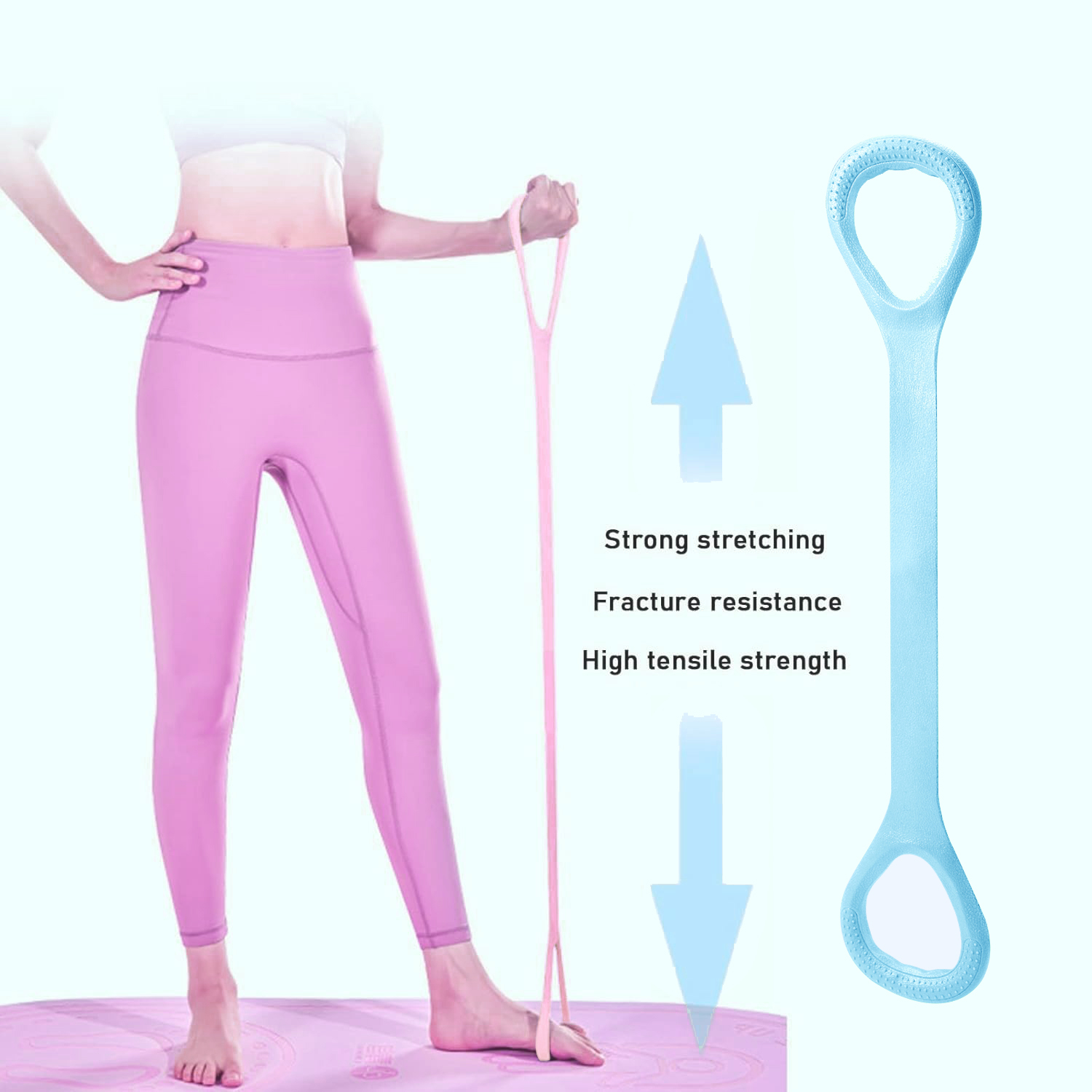 8 Fitness Resistance Band for  - огляд і ціна Yoga Fitness Resistance Band
